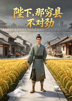 《陛下,那穷县不对劲(52集)AI短剧(夸克网盘)》短剧封面