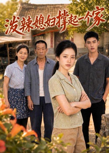 《泼辣媳妇撑起一个家（52集）AI短剧（百度网盘）》短剧封面