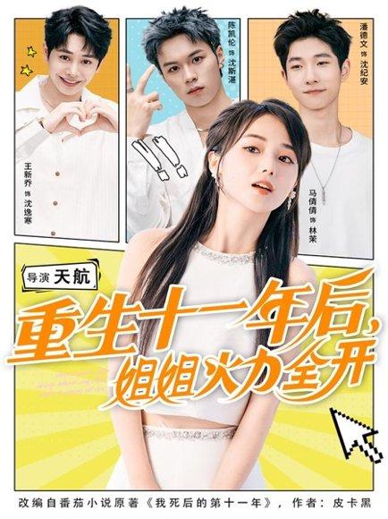 《重生十一年后姐姐火力全开》短剧封面