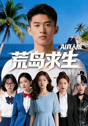 《荒岛求生AI真人版（51集）Ai短剧》短剧封面