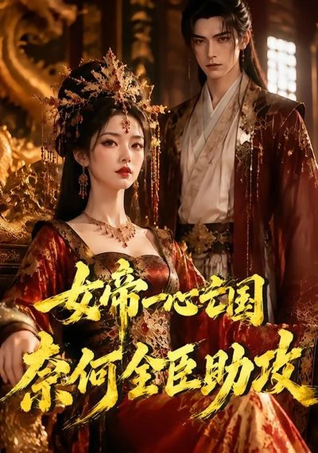 《女帝一心亡国,奈何全臣助攻(80集)(夸克网盘)》短剧封面
