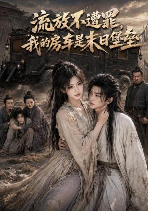 《流放不遭罪，我的房车是末日堡垒（73集）（夸克网盘）》短剧封面
