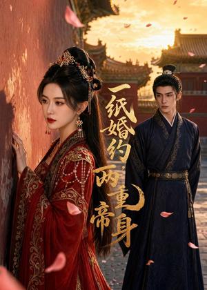 《一纸婚约,两重帝身(52集)(夸克网盘)》短剧封面