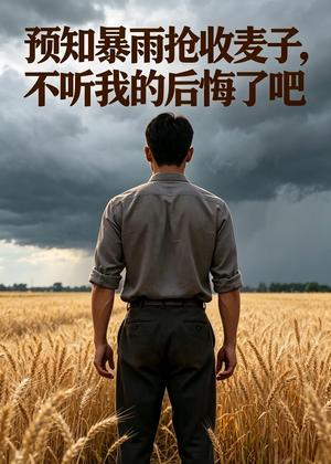 《预知暴雨抢收麦子,不听我的后悔了吧(42集)AI短剧(夸克网盘)》短剧封面