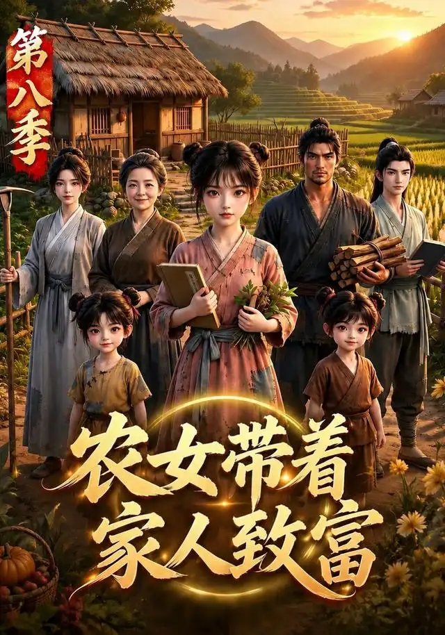 农女带着家人致富第八季 《农女带着家人致富第八季》短剧封面