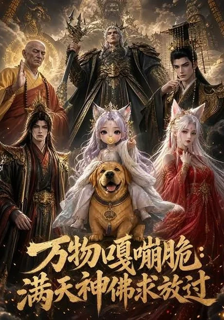 《万物嘎嘣脆:满天神佛求放过(78集)(夸克网盘)》短剧封面