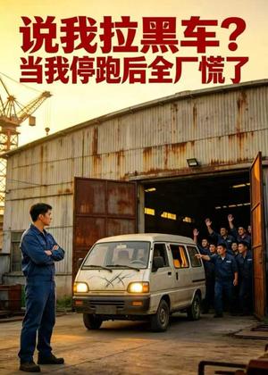 《说我拉黑车？当我停跑后全厂慌了（55集）AI短剧（夸克网盘）》短剧封面