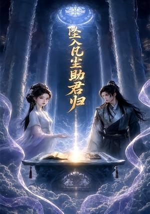 《坠入凡尘助君归(36集)(夸克网盘)》短剧封面