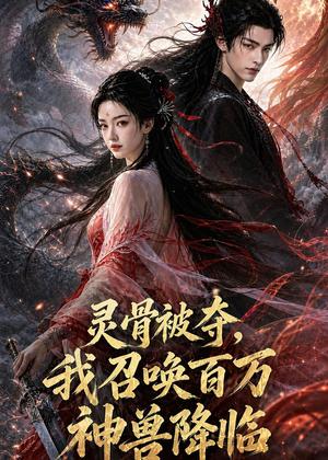 《灵骨被夺,我召唤百万神兽降临!(77集)(夸克网盘)》短剧封面