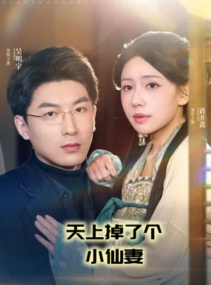 天上掉了个小仙妻 《天上掉了个小仙妻》短剧封面