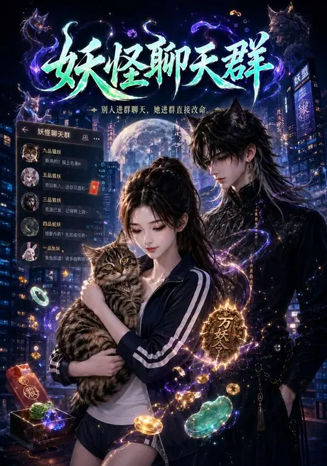 《妖怪聊天群(110集)(夸克网盘)》短剧封面