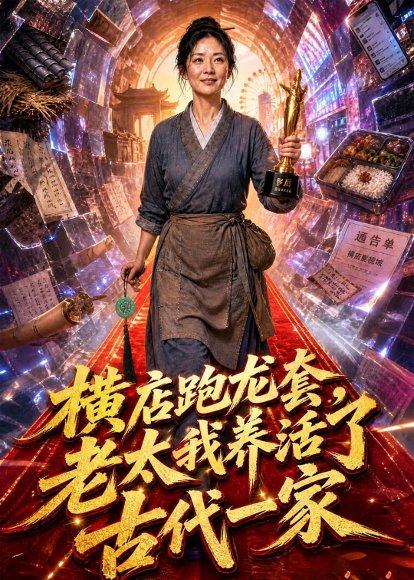 《横店跑龙套，老太我养活了古代一家（41集）（百度网盘）》短剧封面