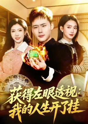 《获得左眼透视：我的人生开了挂（102集）王行宇＆董秋怡（夸克网盘）》短剧封面