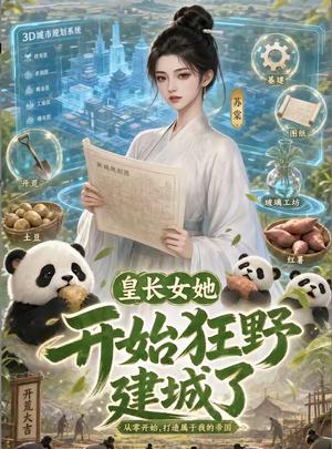 《皇长女她开始狂野建城了(50集)(夸克网盘)》短剧封面