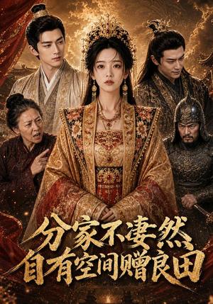 《分家不凄然自有空间赠良田（80集）AI短剧（夸克网盘）》短剧封面