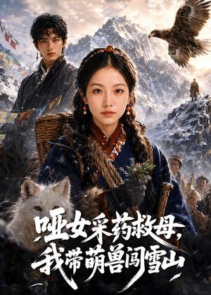 《哑女采药救母,我带萌兽闯雪山(82集)(夸克网盘)》短剧封面