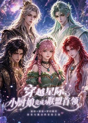 《穿越星际,小厨娘竟成为联盟首领(32集)(夸克网盘)》短剧封面