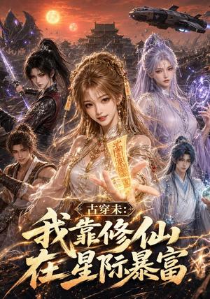 《古穿未：我靠修仙在星际暴富（60集）（夸克网盘）》短剧封面
