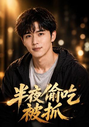 《半夜偷吃被抓（42集） AI短剧（夸克网盘）》短剧封面