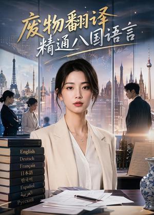 《废物翻译精通八国语言（54集）AI短剧（夸克网盘）》短剧封面