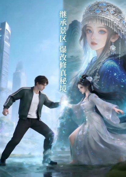 《继承景区,爆改修真秘境(79集)(百度网盘)》短剧封面