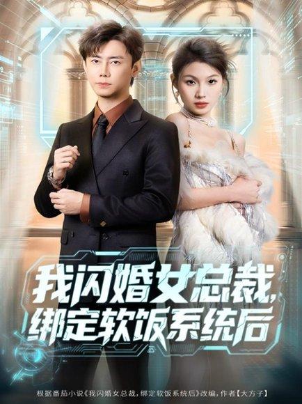 《我闪婚女总裁绑定软饭系统后(73集)》短剧封面