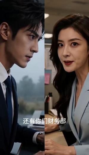 《冤家路窄：灵魂同居（54集）（夸克网盘）》短剧封面