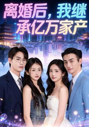 《离婚后，我继承亿万家产（64集）曹景娴&张楷杰（夸克网盘）》短剧封面