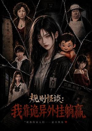 《规则怪谈：我靠诡异外挂躺赢（63集）（夸克网盘）》短剧封面