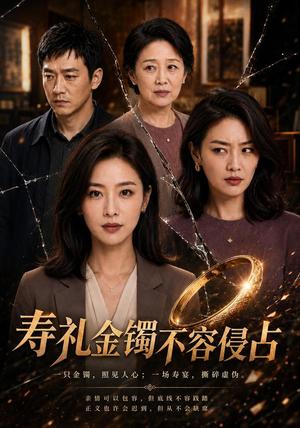 《寿礼金镯不容侵占(60集) AI短剧(夸克网盘)》短剧封面
