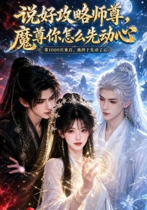 《说好攻略师尊,魔尊你怎么先动心(40集)(夸克网盘)》短剧封面