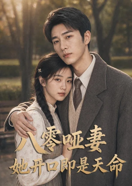 《八零哑妻：她开口即是天命（80集）（夸克网盘）》短剧封面