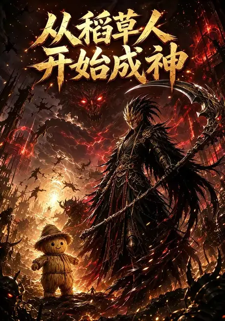 《从稻草人开始成神（97集）（夸克网盘）》短剧封面