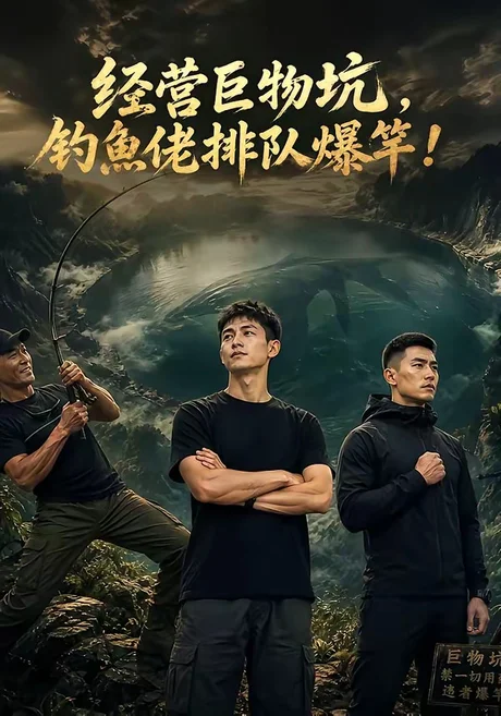 《经营巨物坑,钓鱼佬排队爆竿(80集)(夸克网盘)》短剧封面