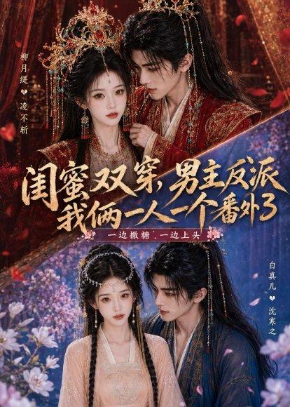 《闺蜜双穿，男主反派我俩一人一个番外3（80集）（百度网盘）》短剧封面