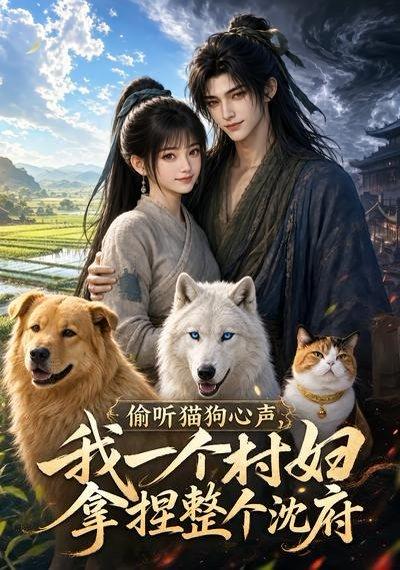 《偷听猫狗心声,我一个村妇拿捏整个沈府(34集)(百度网盘)》短剧封面