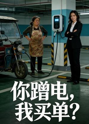 《你蹭电，我买单？（24集）Ai短剧（夸克网盘）》短剧封面