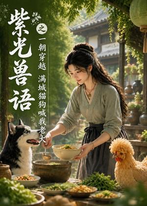 《紫光兽语之一朝穿越满城猫狗喊我老大（61集）（夸克网盘）》短剧封面
