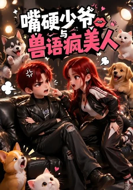 《嘴硬少爷与兽语疯美人(114集)(夸克网盘)》短剧封面