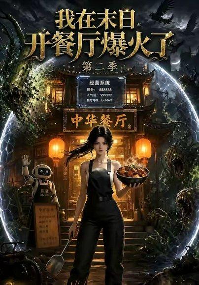 《我在末日,开餐厅爆火了第二季(75集)(百度网盘)》短剧封面