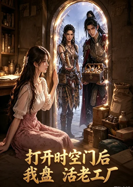 《打开时空门后我盘活老工厂(100集)(夸克网盘)》短剧封面