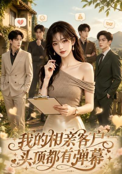 《我的相亲客户头顶都有弹幕(55集)(百度网盘)》短剧封面