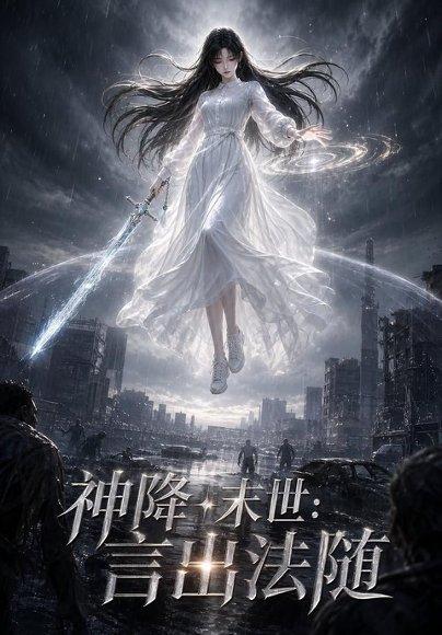 《神降末世:言出法随(100集)(百度网盘)》短剧封面