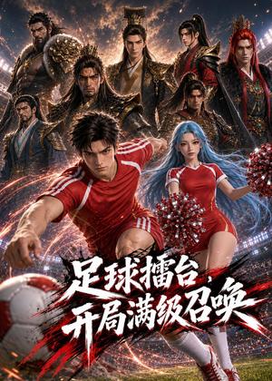 《足球擂台,开局满级召唤(51集)AI短剧(夸克网盘)》短剧封面