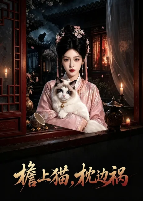 《檐上猫,枕边祸(50集)(夸克网盘)》短剧封面