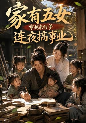 《家有五女,穿越来的他连夜搞事业!(75集)(夸克网盘)》短剧封面