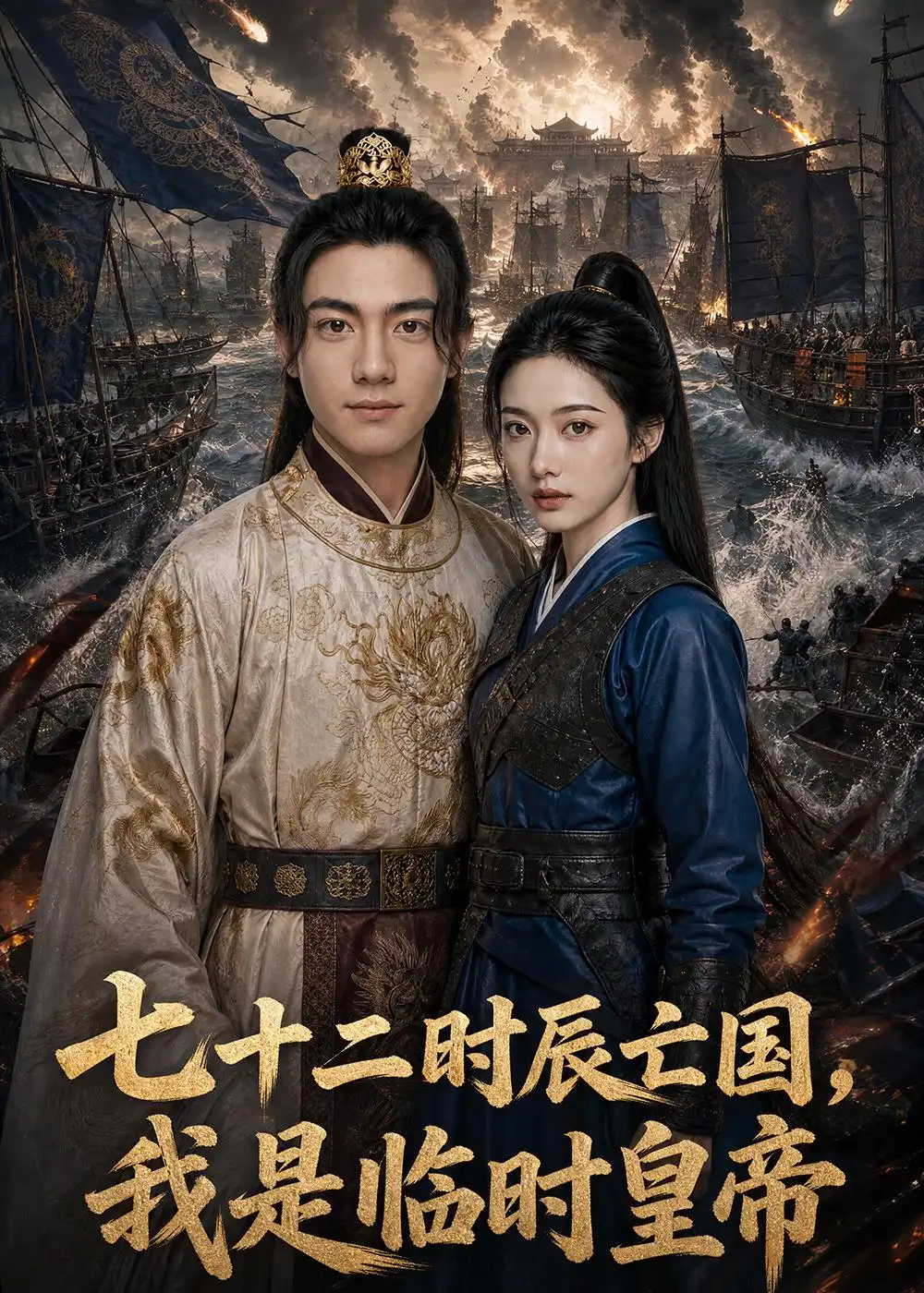 七十二时辰亡国,我是临时皇帝 《七十二时辰亡国,我是临时皇帝》短剧封面