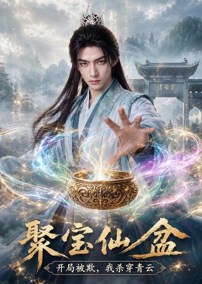 《聚宝仙盆:开局被欺,我杀穿青云(80集)Ai短剧(百度网盘)》短剧封面