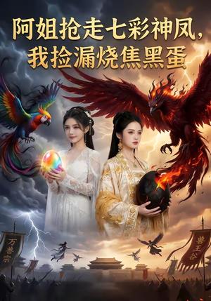《阿姐抢走七彩神凤,我捡漏烧焦黑蛋(42集)(夸克网盘)》短剧封面