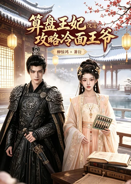 《算盘王妃攻略冷面王爷(30集)(夸克网盘)》短剧封面